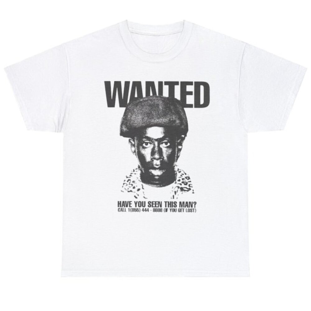 Tyler The Creator  Tshirt, Wanted Graphic Tee, Unisex Shirt